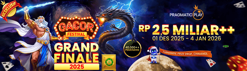 PP - GACOR FESTIVAL GRAND FINALE 2025 WEEKLY LIVE CASINO CASH DROPS